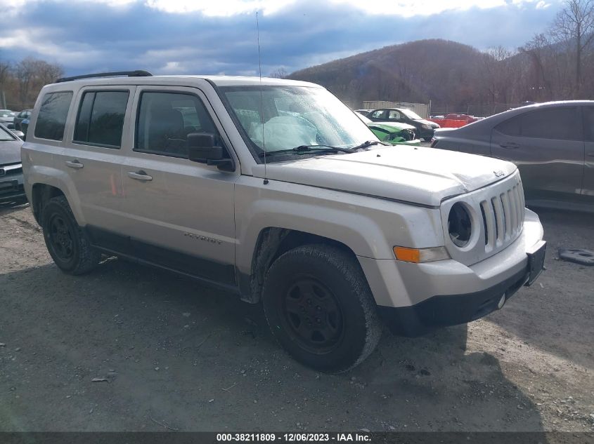 2013 JEEP PATRIOT SPORT - 1C4NJPBA6DD264727