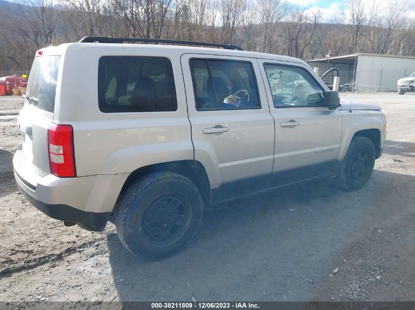 2013 JEEP PATRIOT SPORT - 1C4NJPBA6DD264727
