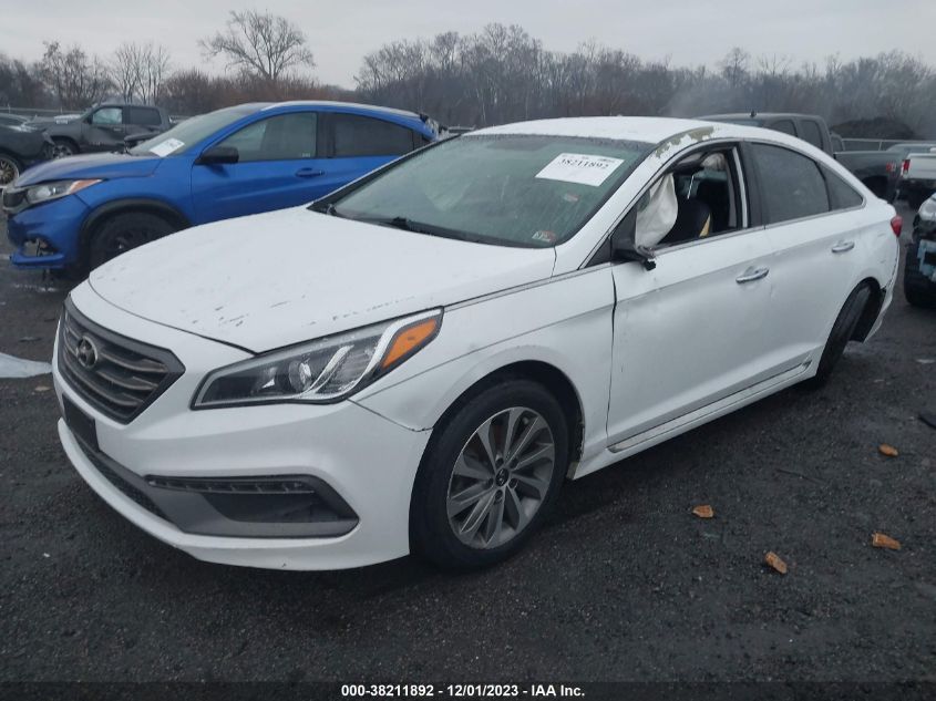 2015 HYUNDAI SONATA SPORT/LIMITED - 5NPE34AF4FH068725