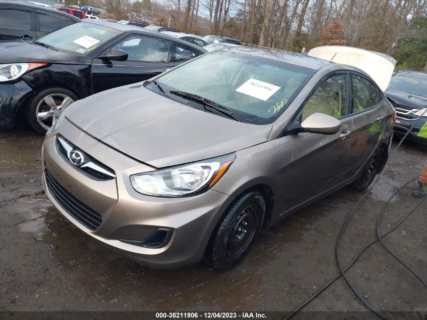 2013 HYUNDAI ACCENT GLS - KMHCT4AE9DU415818