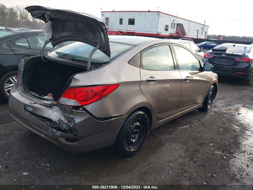 2013 HYUNDAI ACCENT GLS - KMHCT4AE9DU415818