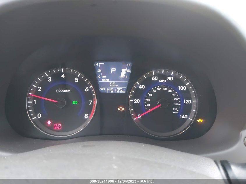 2013 HYUNDAI ACCENT GLS - KMHCT4AE9DU415818