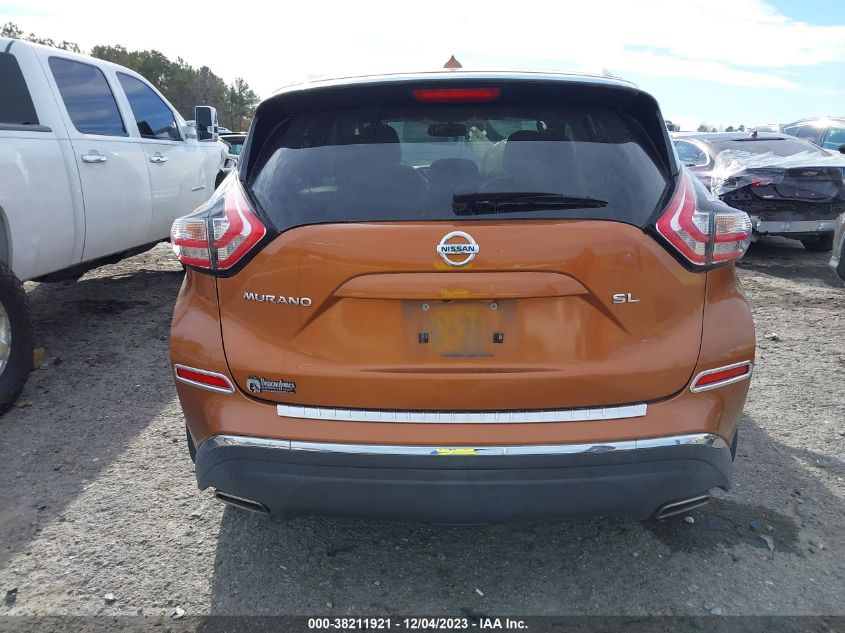 2015 NISSAN MURANO S/SL/SV/PLATINUM - 5N1AZ2MC6FN242490
