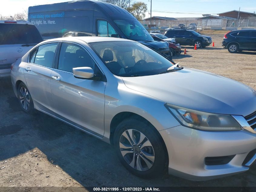 2013 HONDA ACCORD LX - 1HGCR2E33DA168542