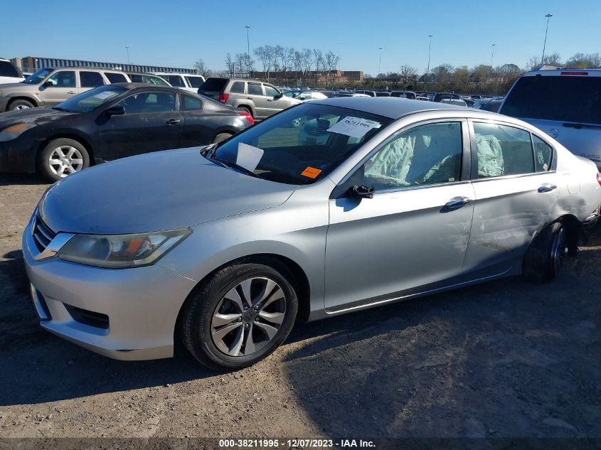2013 HONDA ACCORD LX - 1HGCR2E33DA168542
