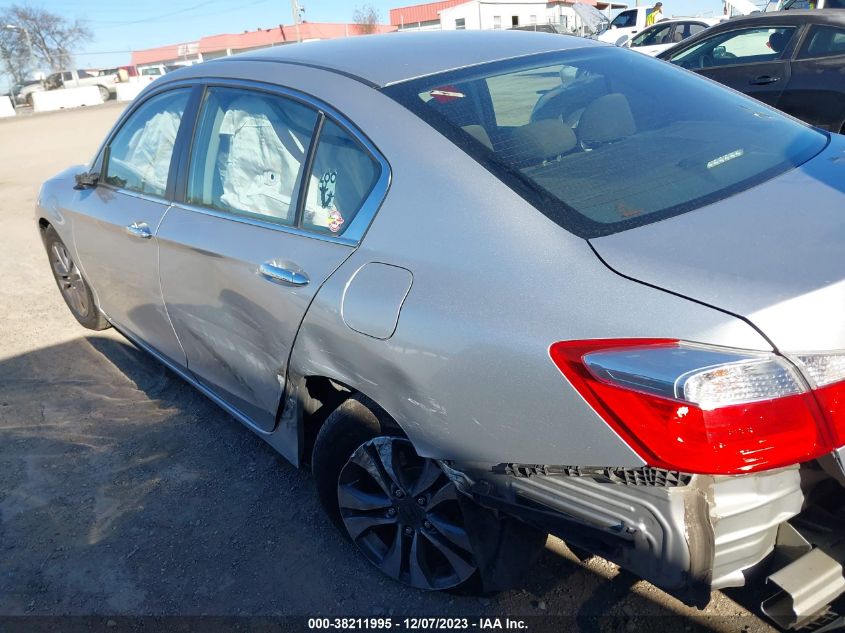 2013 HONDA ACCORD LX - 1HGCR2E33DA168542