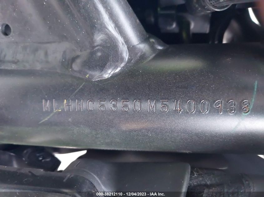 2021 HONDA CMX300 A MLHNC5350M5400938