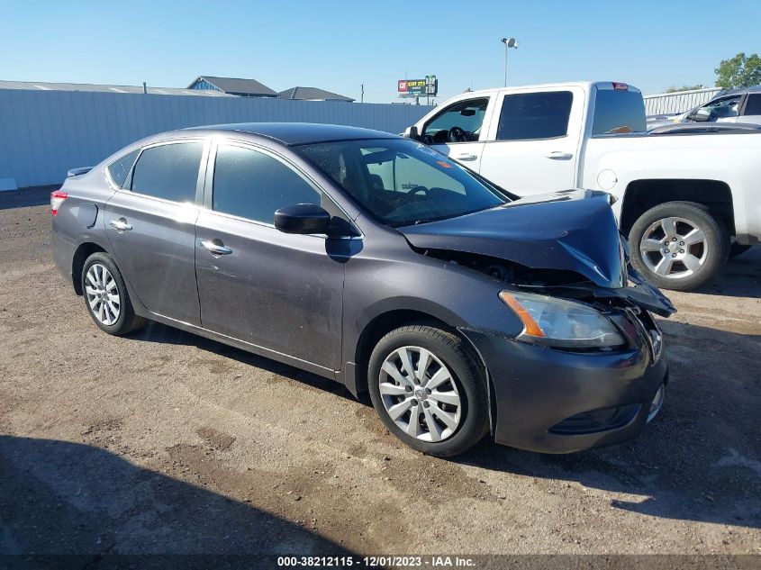 2013 NISSAN SENTRA SV - 3N1AB7AP0DL755258