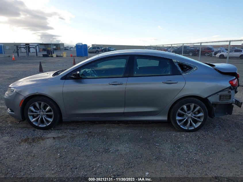 2015 CHRYSLER 200 S - 1C3CCCBB9FN619345