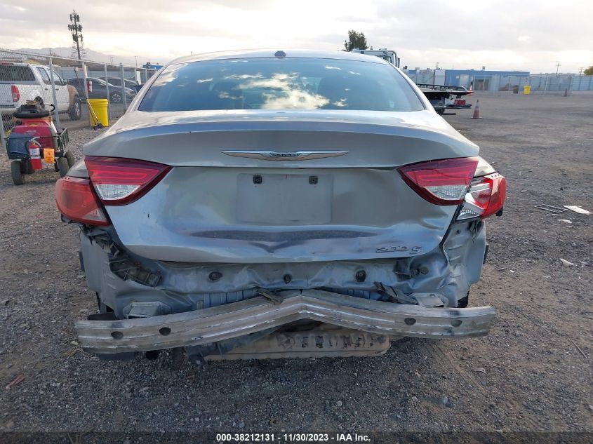 2015 CHRYSLER 200 S - 1C3CCCBB9FN619345