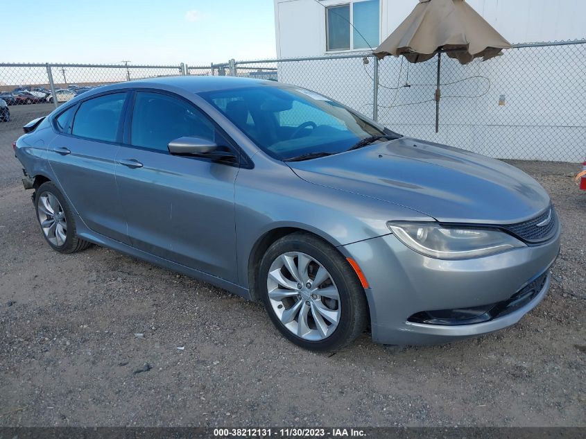 2015 CHRYSLER 200 S - 1C3CCCBB9FN619345