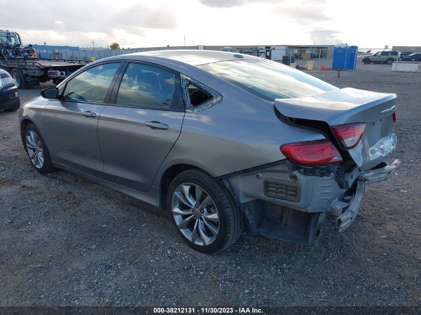 2015 CHRYSLER 200 S - 1C3CCCBB9FN619345
