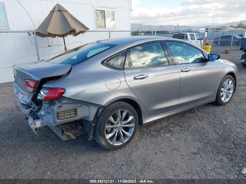 2015 CHRYSLER 200 S - 1C3CCCBB9FN619345