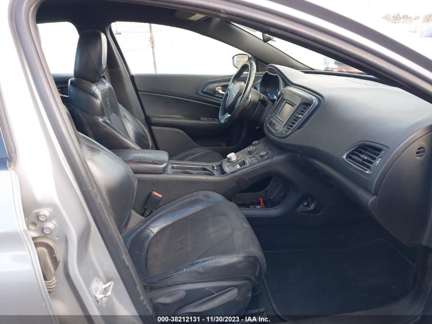 2015 CHRYSLER 200 S - 1C3CCCBB9FN619345