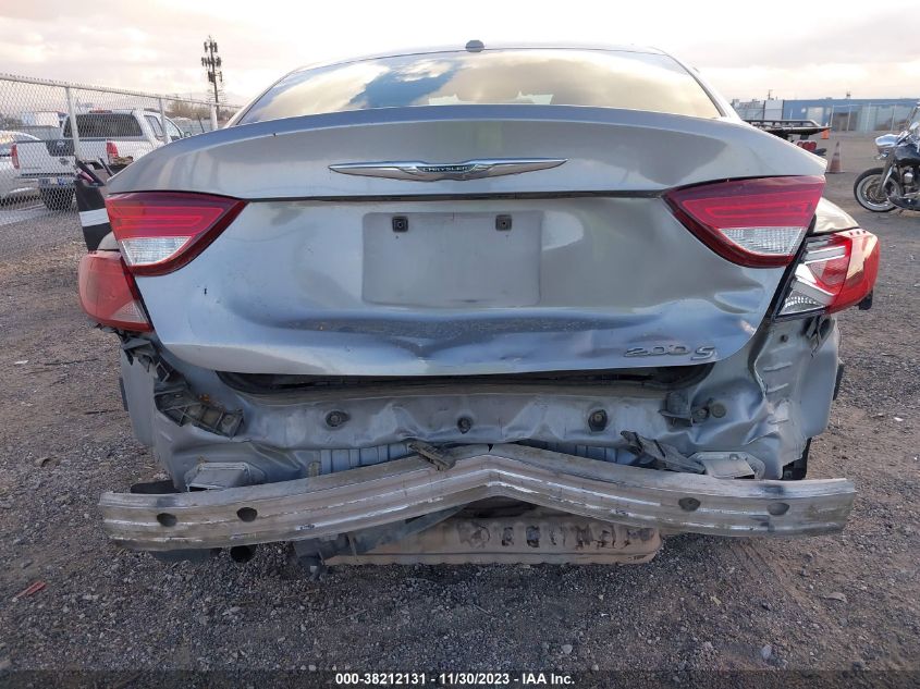 2015 CHRYSLER 200 S - 1C3CCCBB9FN619345
