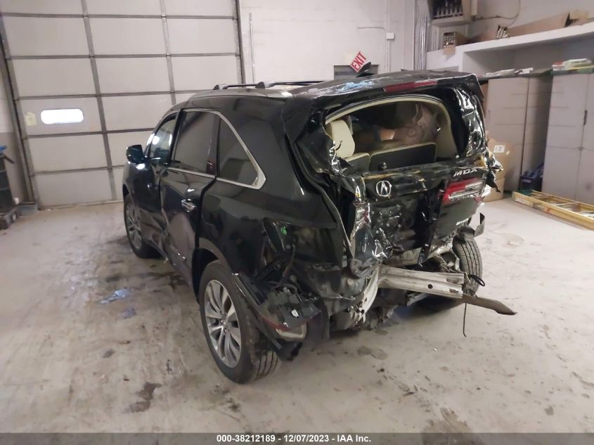 2014 ACURA MDX TECHNOLOGY PACKAGE - 5FRYD4H41EB002689