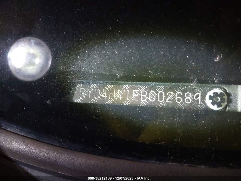 2014 ACURA MDX TECHNOLOGY PACKAGE - 5FRYD4H41EB002689