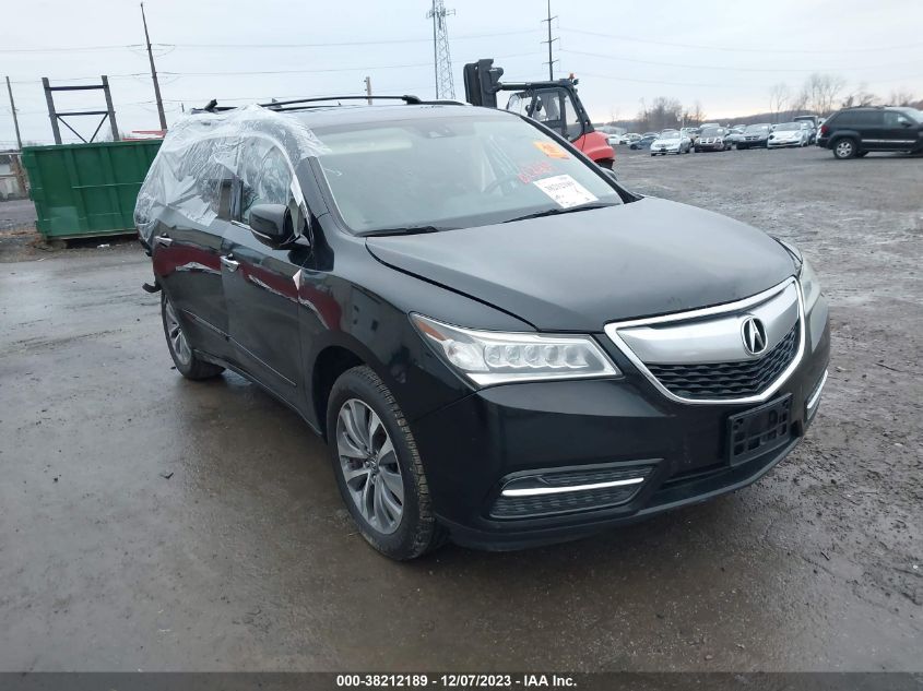 2014 ACURA MDX TECHNOLOGY PACKAGE - 5FRYD4H41EB002689