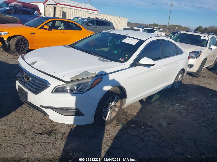 2015 HYUNDAI SONATA SE - 5NPE24AF4FH016868