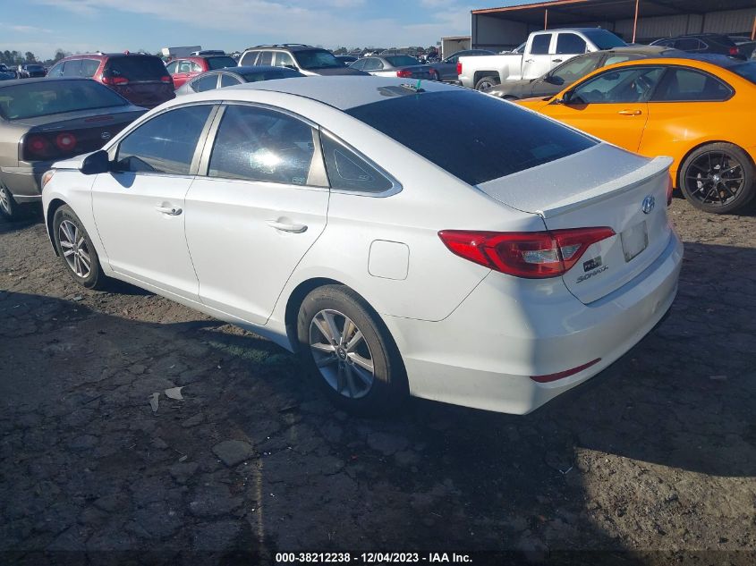 2015 HYUNDAI SONATA SE - 5NPE24AF4FH016868