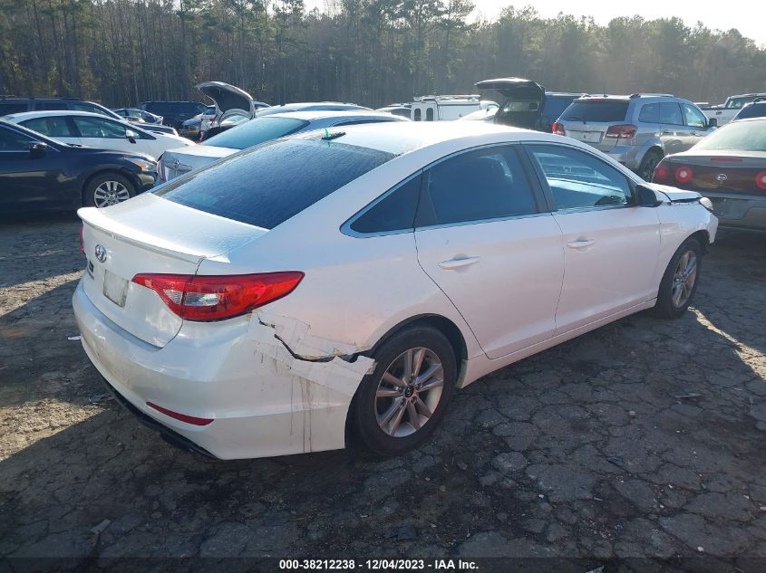 2015 HYUNDAI SONATA SE - 5NPE24AF4FH016868