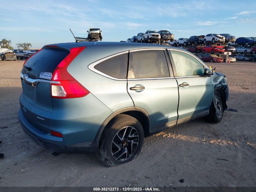 2016 HONDA CR-V SE - 2HKRM3H47GH507480