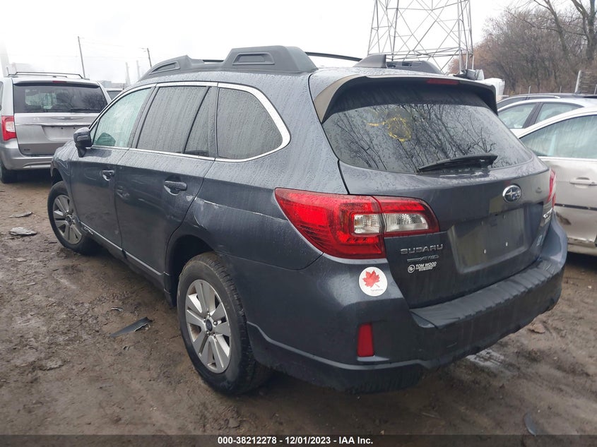 VIN 4S4BSAFC5H3222775 2017 SUBARU OUTBACK 2.5I PREMIUM