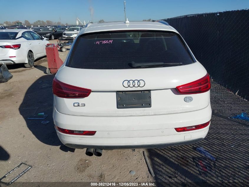 2017 AUDI Q3 PREMIUM - WA1BCCFS8HR015051