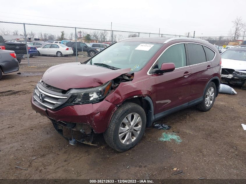 2014 HONDA CR-V EXL - 5J6RM3H71EL043325