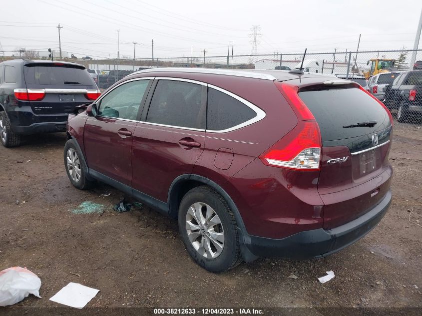 2014 HONDA CR-V EXL - 5J6RM3H71EL043325