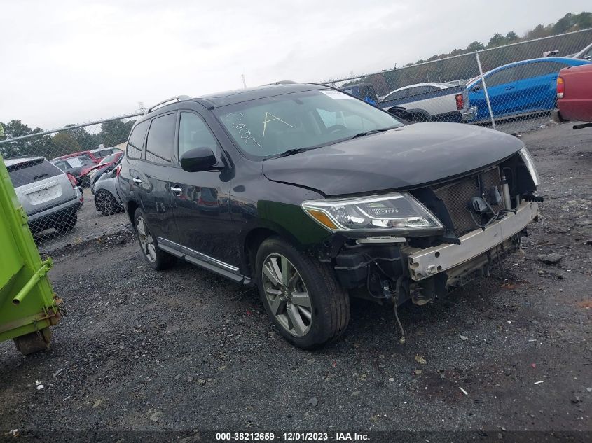 2013 NISSAN PATHFINDER PLATINUM - 5N1AR2MM7DC680689