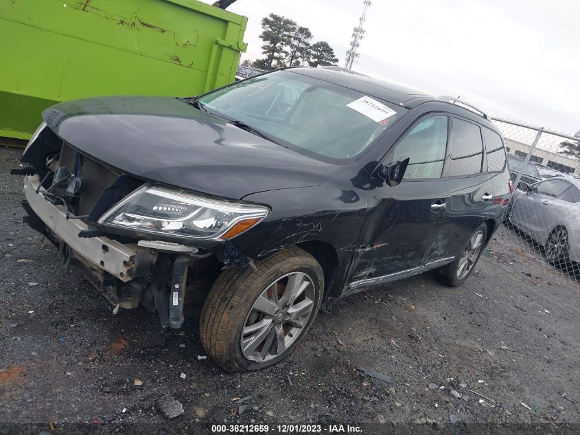 2013 NISSAN PATHFINDER PLATINUM - 5N1AR2MM7DC680689