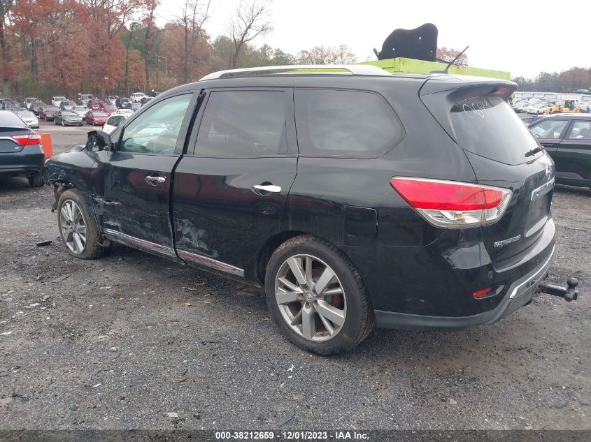 2013 NISSAN PATHFINDER PLATINUM - 5N1AR2MM7DC680689