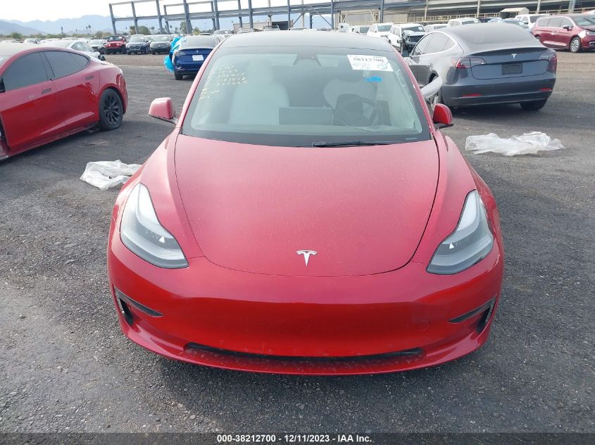 2022 TESLA MODEL 3 REAR-WHEEL DRIVE - 5YJ3E1EA8NF336459