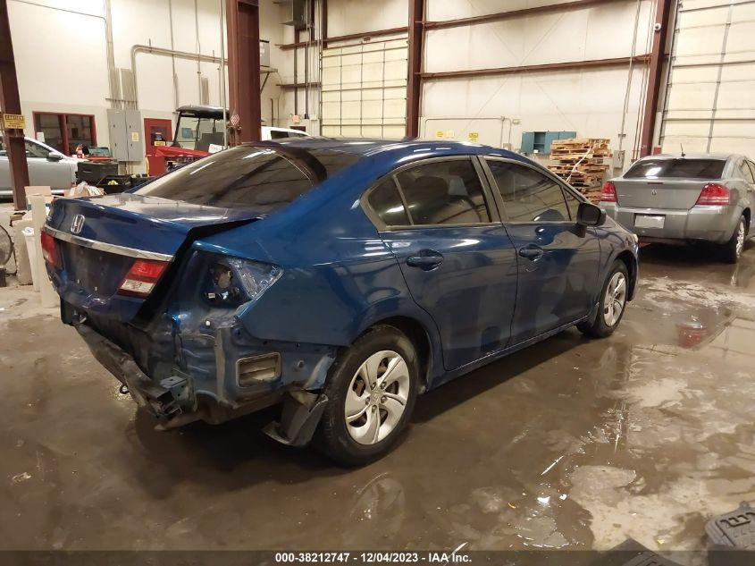 2014 HONDA CIVIC LX - 19XFB2F53EE216622