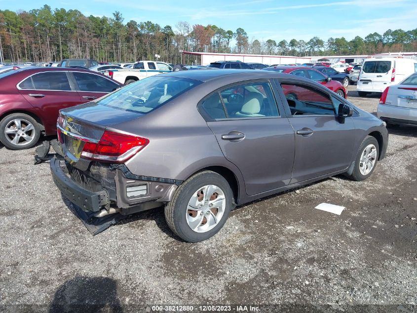 19XFB2F54EE022827 | 2014 HONDA CIVIC