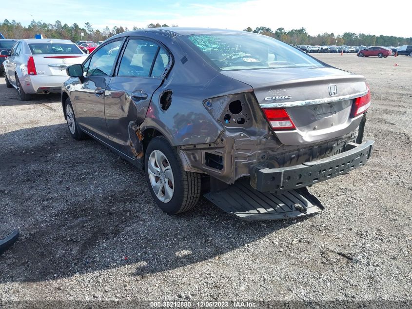 19XFB2F54EE022827 | 2014 HONDA CIVIC