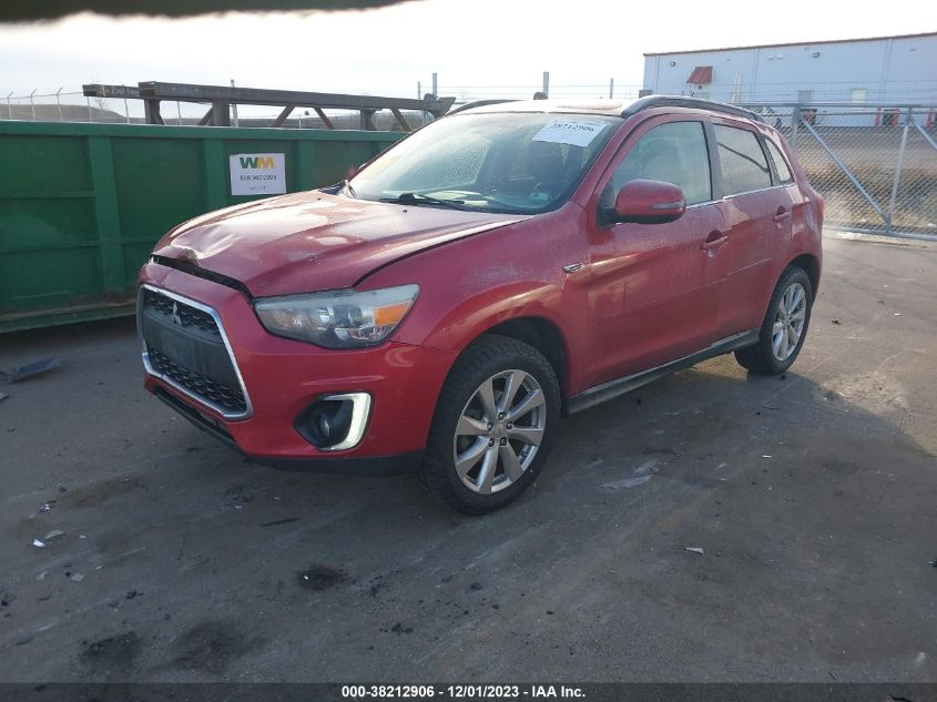 2015 MITSUBISHI OUTLANDER SPORT SE/GT - 4A4AR4AW4FE044351
