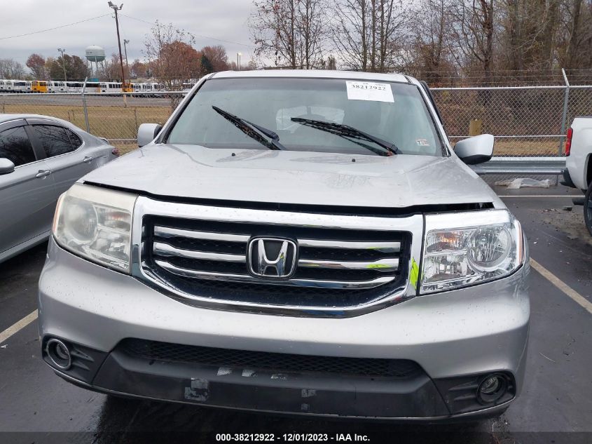 2013 HONDA PILOT EX-L - 5FNYF4H56DB062051