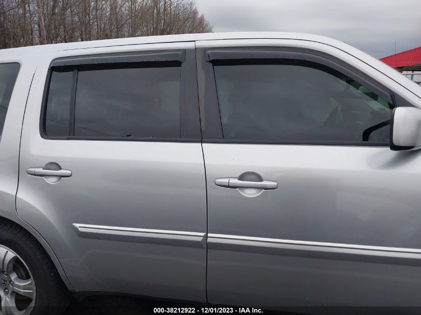 2013 HONDA PILOT EX-L - 5FNYF4H56DB062051