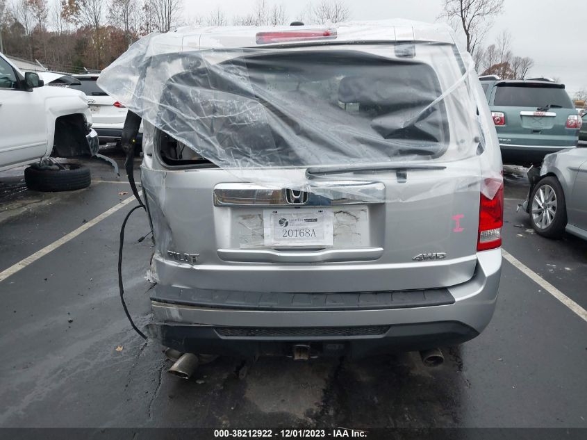 2013 HONDA PILOT EX-L - 5FNYF4H56DB062051