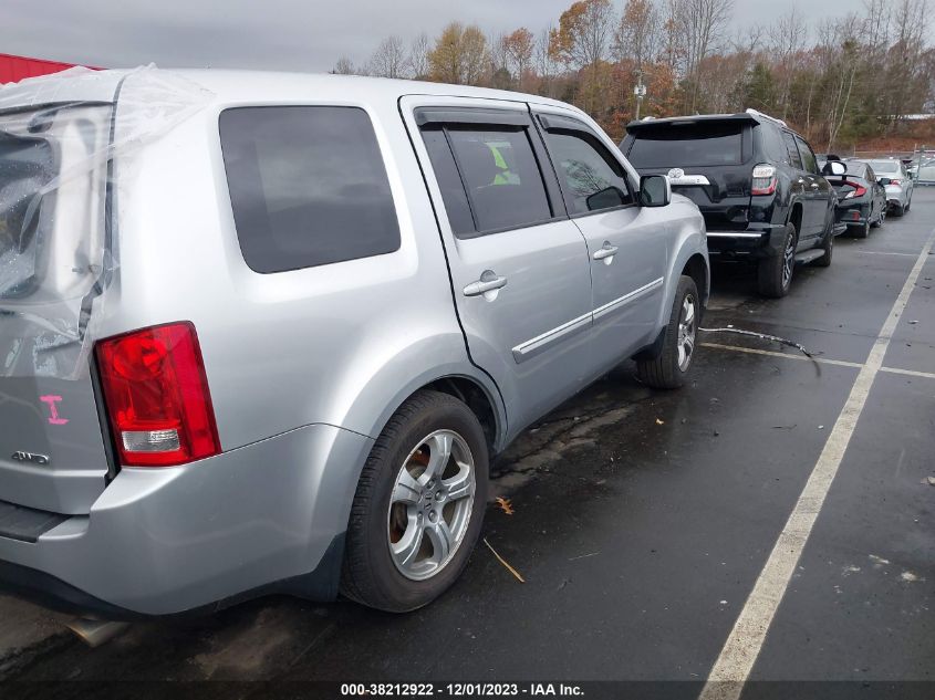 2013 HONDA PILOT EX-L - 5FNYF4H56DB062051