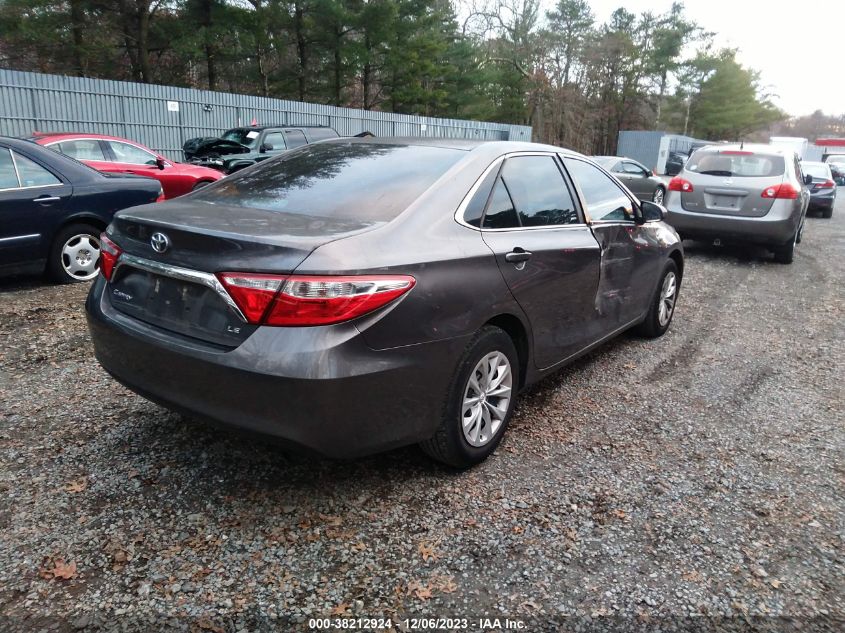 2015 TOYOTA CAMRY LE - 4T1BF1FK4FU915937