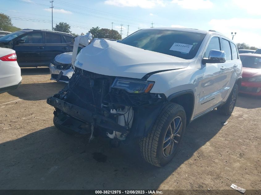 2017 JEEP GRAND CHEROKEE LIMITED 4X2 - 1C4RJEBG2HC696138