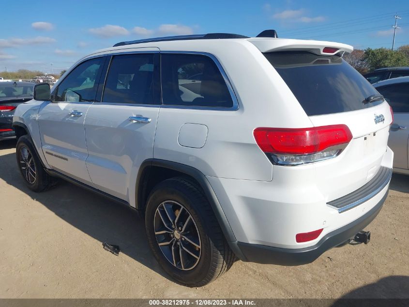 2017 JEEP GRAND CHEROKEE LIMITED 4X2 - 1C4RJEBG2HC696138