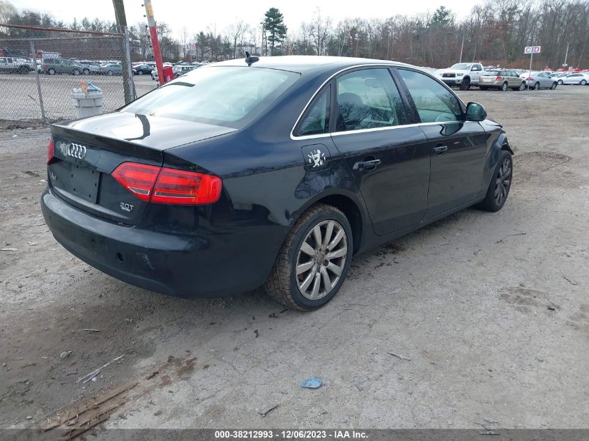 WAUSF78K69N038853 | 2009 AUDI A4