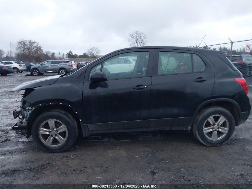 2018 CHEVROLET TRAX LS - 3GNCJNSB9JL157396