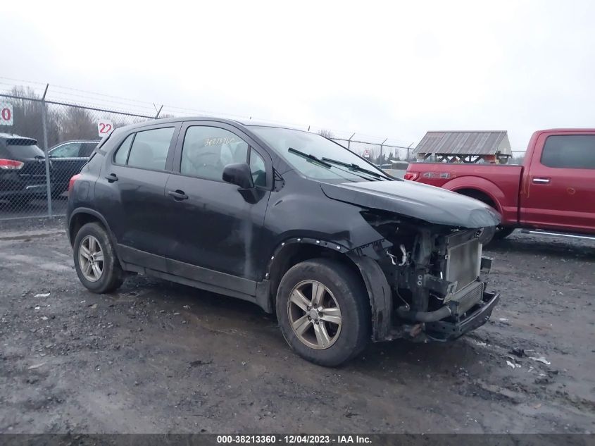 2018 CHEVROLET TRAX LS - 3GNCJNSB9JL157396