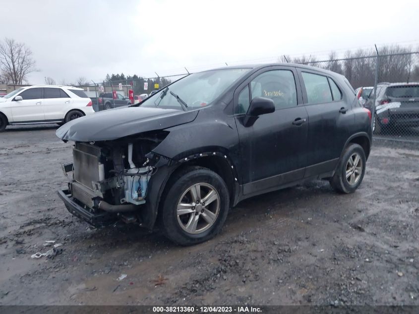 2018 CHEVROLET TRAX LS - 3GNCJNSB9JL157396