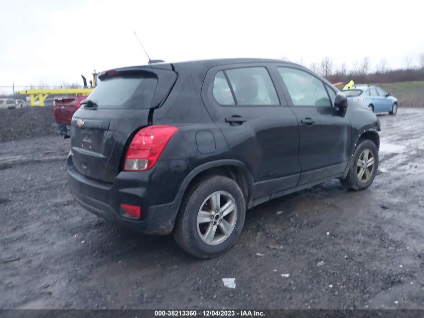 2018 CHEVROLET TRAX LS - 3GNCJNSB9JL157396